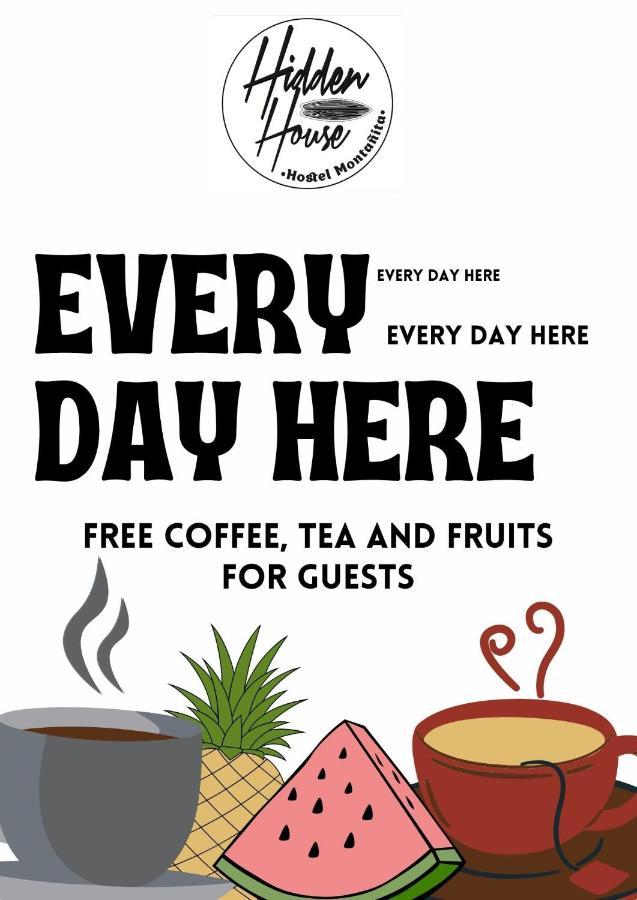 Hidden House Hostel Party Montanita Ngoại thất bức ảnh